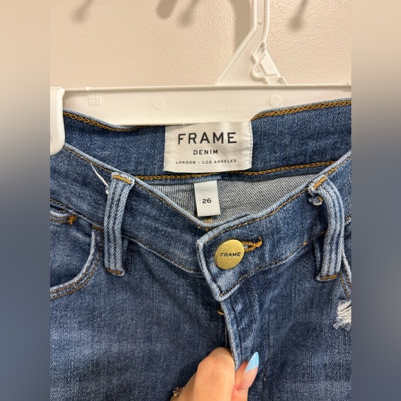 🍁Frame Le High Skinny Jean Ankle Cut - Picture 7 of 10